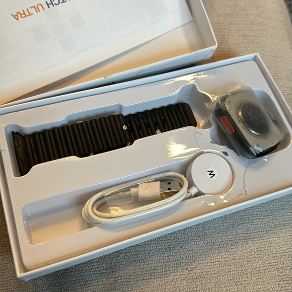 Ultra II Smart Watch Black IOS & Android Capable with Wireless Charging … - Picture 5 of 7